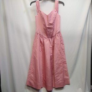 bubblegum pink  wire bone prom dress